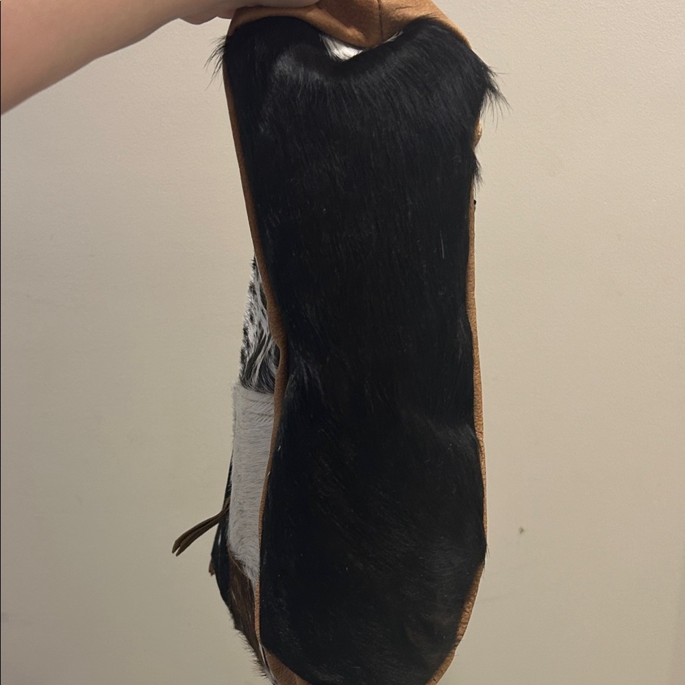 Like New! Euc Myra Bag Patchwork Cowhide Shoulder… - image 5